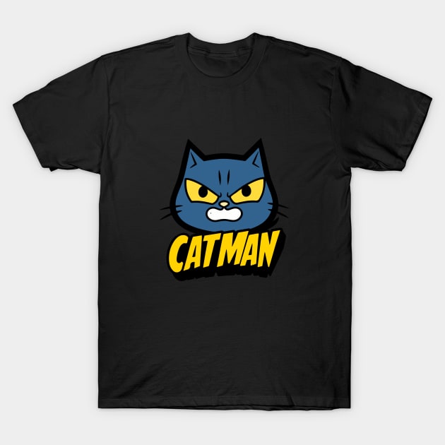 Catman T-Shirt by timegraf